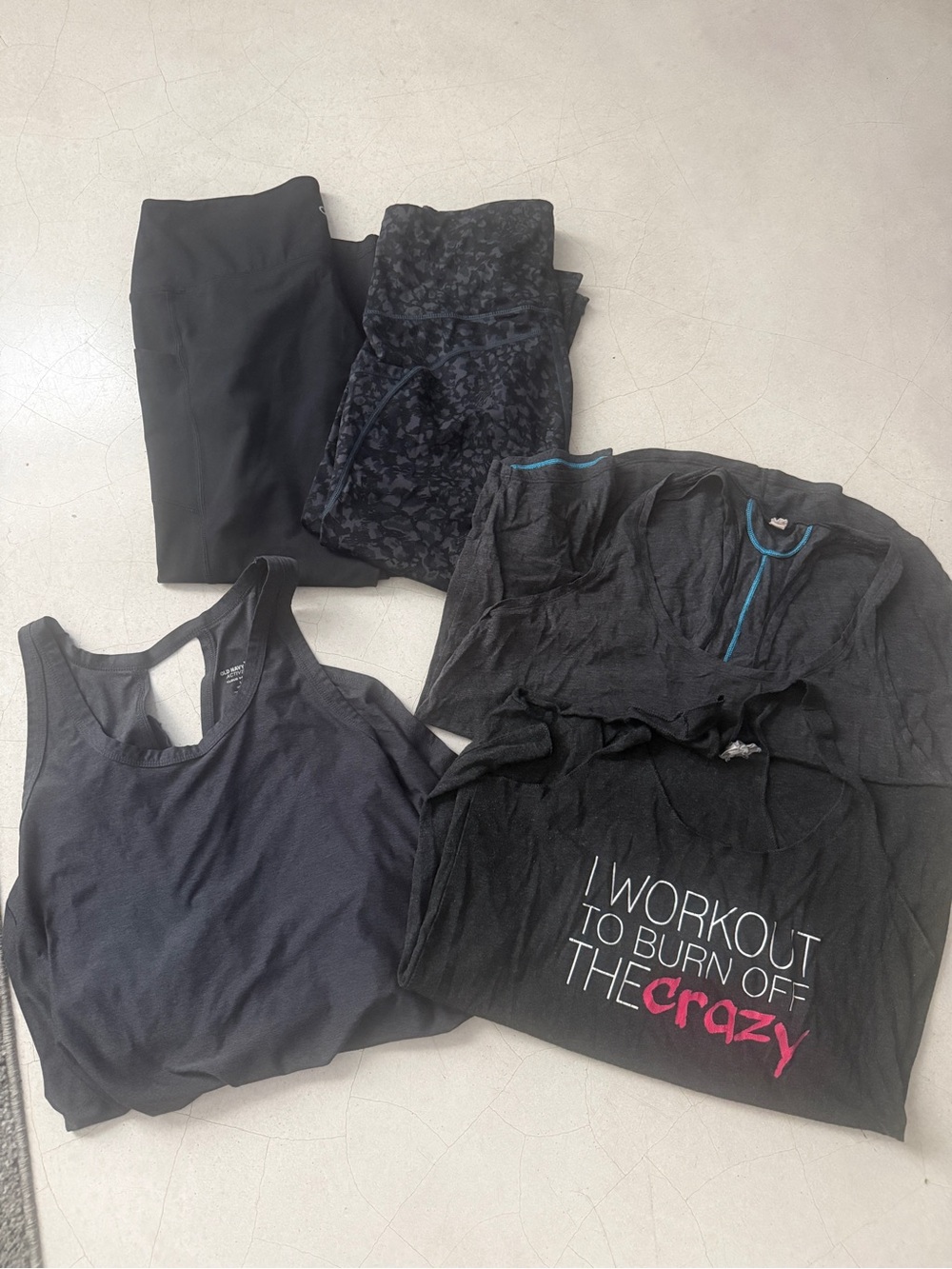 Women's size Large workout lot